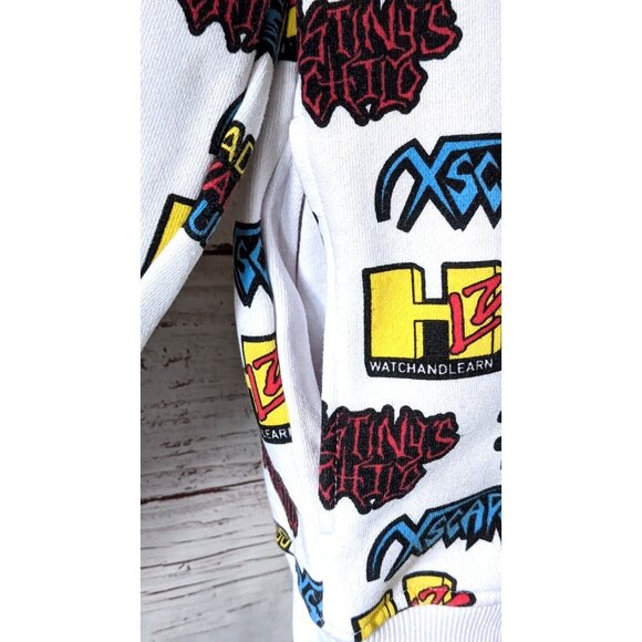 Hlzblz Women's Sweatshirt Pullover Crew Neck Fleeced Long Sleeves Pockets Size M - Picture 7 of 10